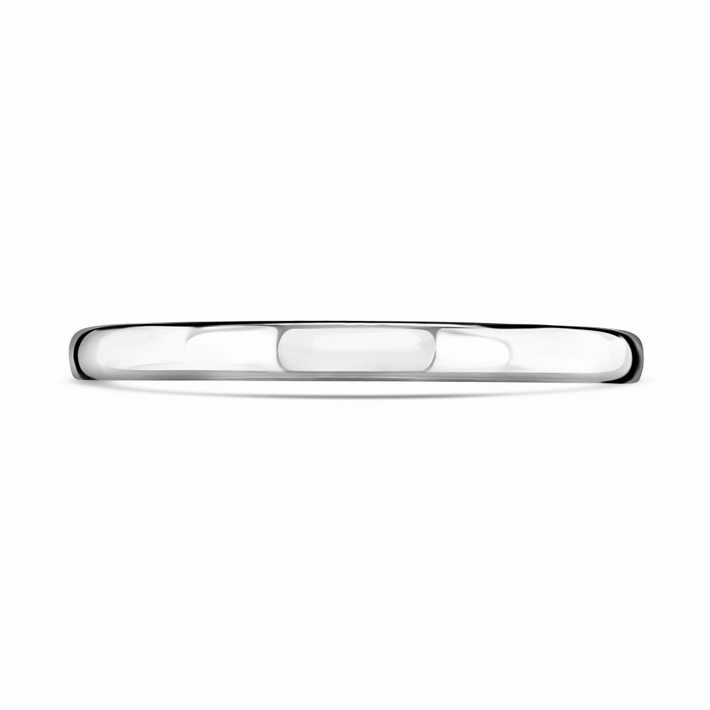 Platinum 2mm Heavy Court Band