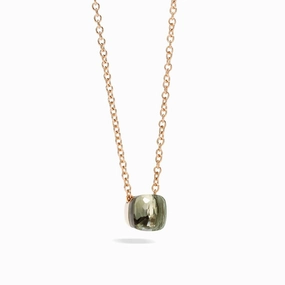 Prasiolite Nudo Petit Pendant