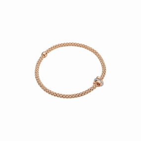 Prima Bracelet Rse dia 0.10ct - 18ct Rose gold