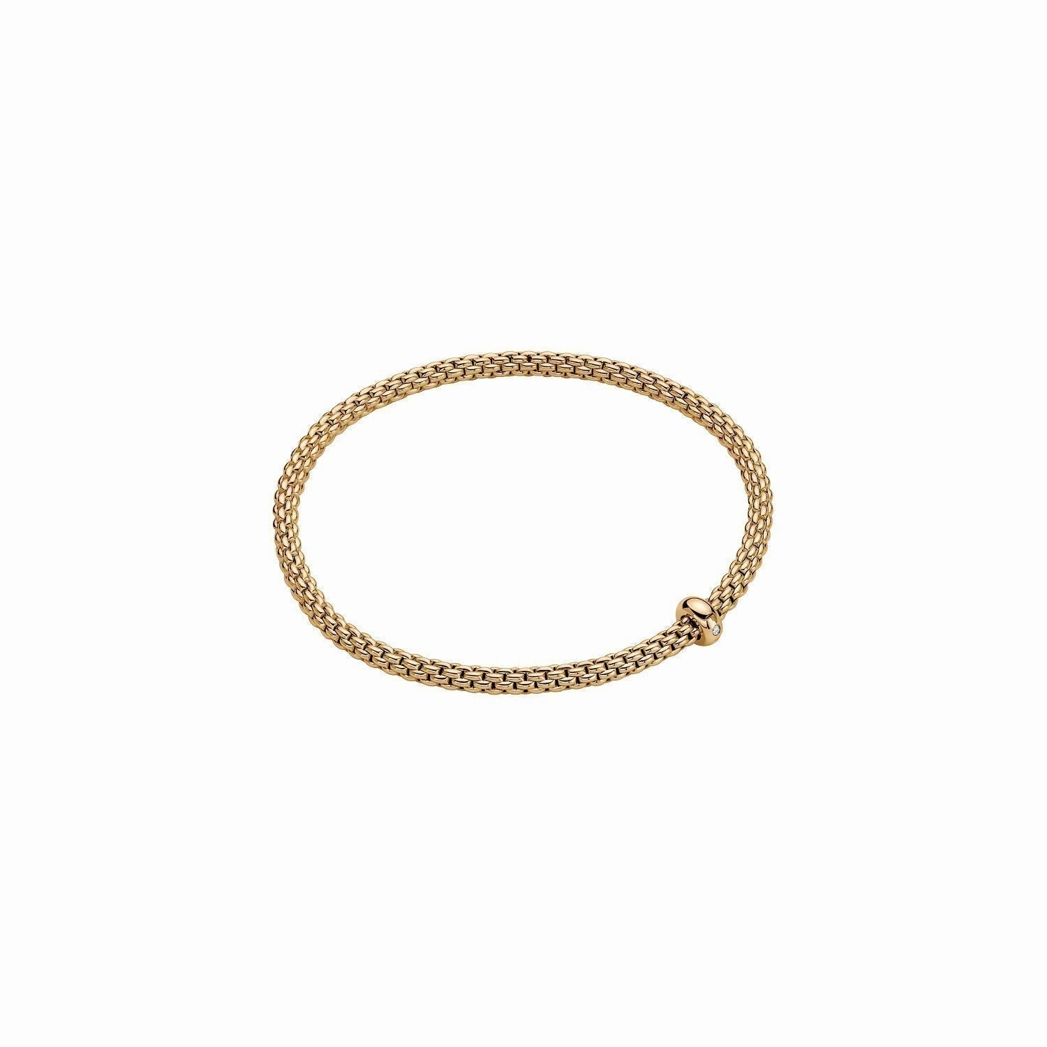 Prima Bracelet Yllw dia 0.01ct - 18ct Yellow gold
