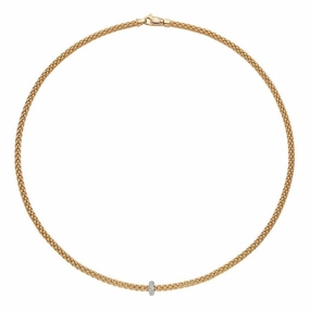 Prima Necklace - 18ct Yellow gold
