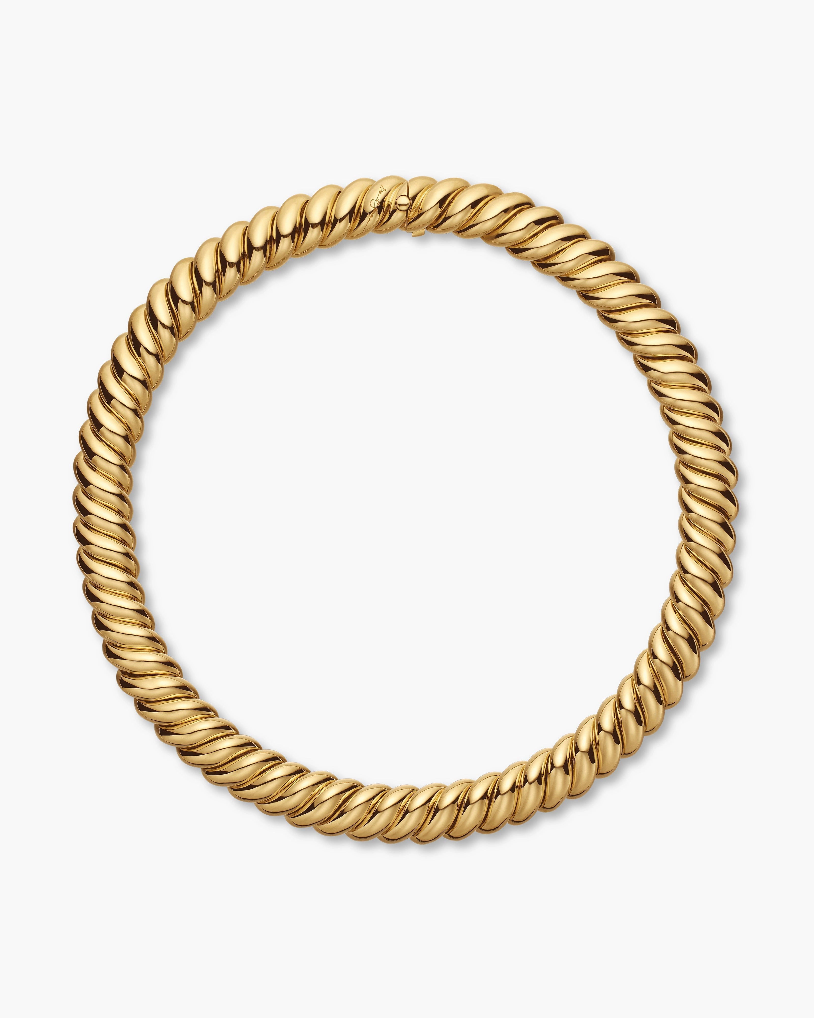 Sculpted Cable Necklace