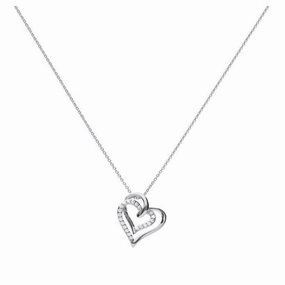 Sil-Cz-Entw Hearts Chn