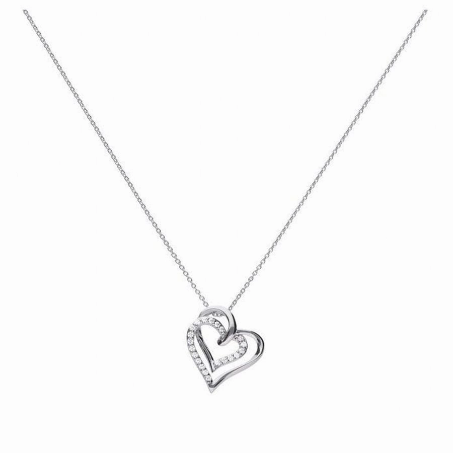 Sil-Cz-Entw Hearts Chn