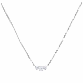 Silver 3 Grad Cz Pend   Chn