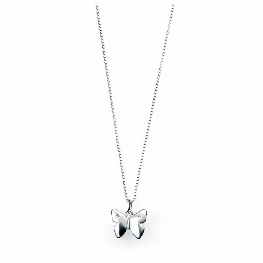 Silver Butterfly Pendant