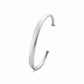 Silver Classic Bangle