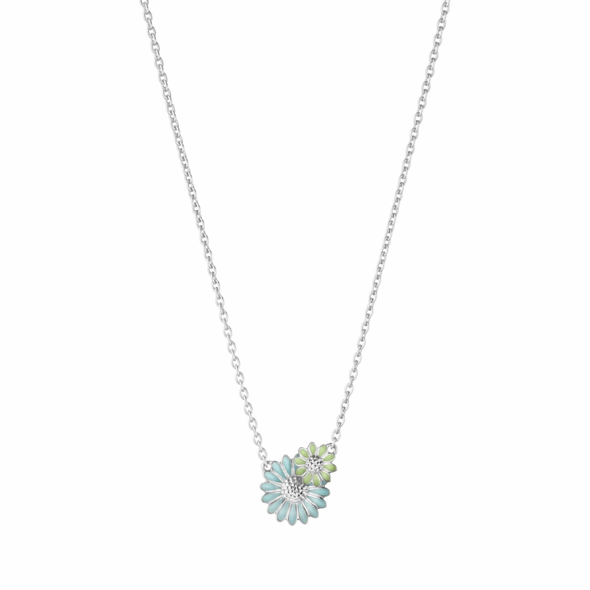 Silver Daisy Pendant