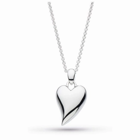 Silver Desire Cherish Midi Heart Necklace
