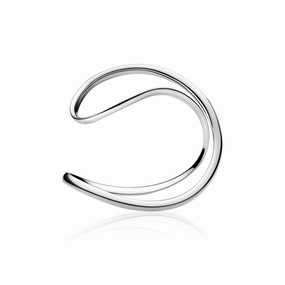 Silver Infinity Bangle
