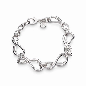 Silver Infinity Grande Link Bracelet
