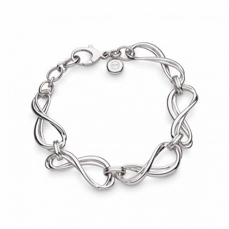 Silver Infinity Grande Link Bracelet