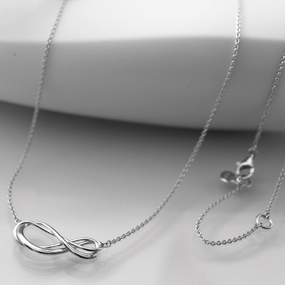 Silver Infinity Necklace