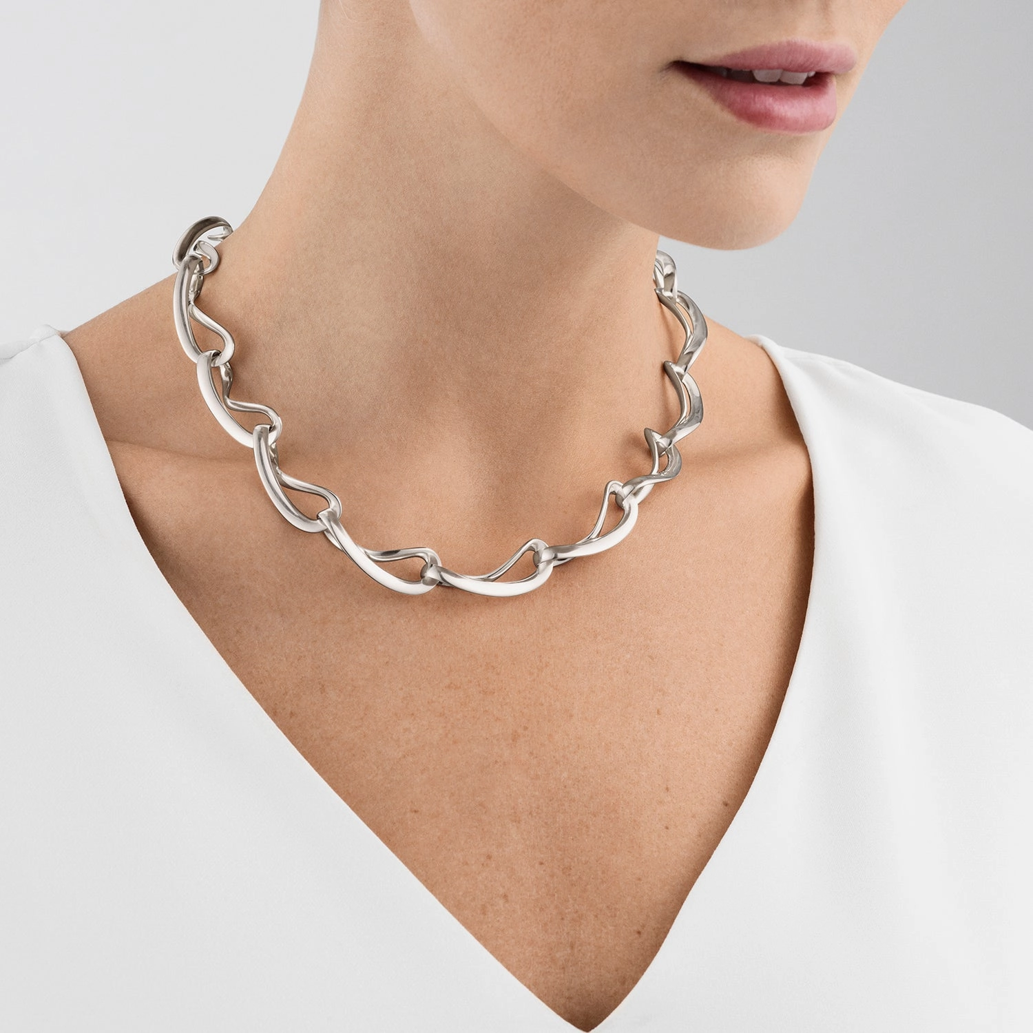 Silver Infinity Necklace