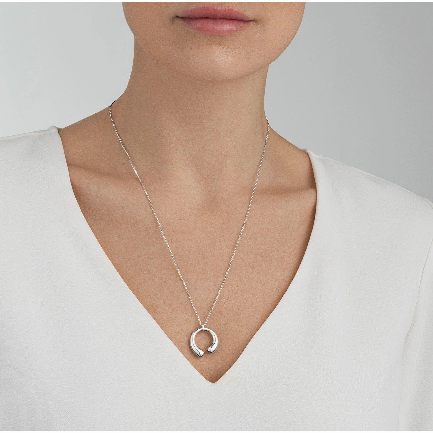 Silver Mercy Medium Pendant