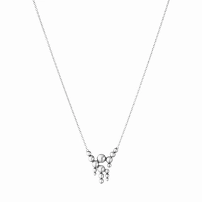 Silver Moonlight Grapes Chandelier Pendant