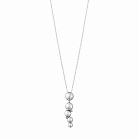 Silver Moonlight Grapes Pendant