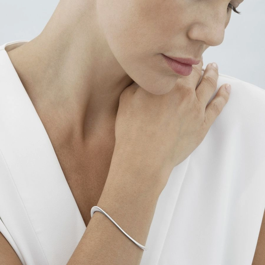 Silver Offspring Bangle