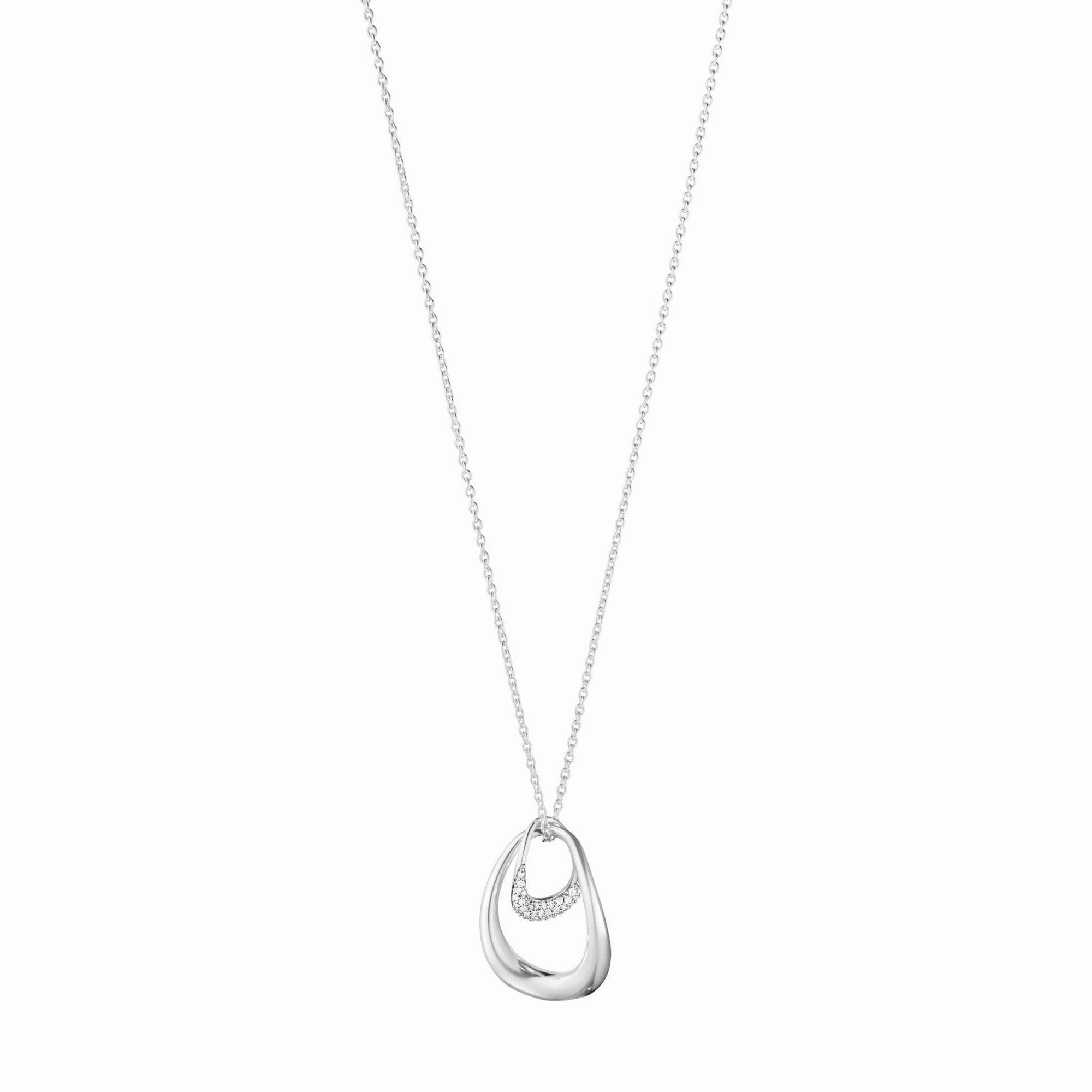 Silver Offspring Diamond Set Pendant