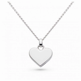 Silver Revival Heart Locket Necklace