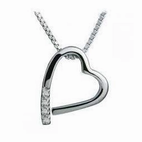 Silver Romantic Pendant & Chain