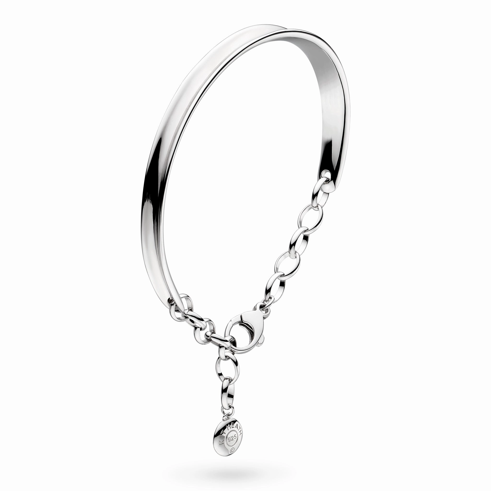 Silver Serenity Changle Bracelet