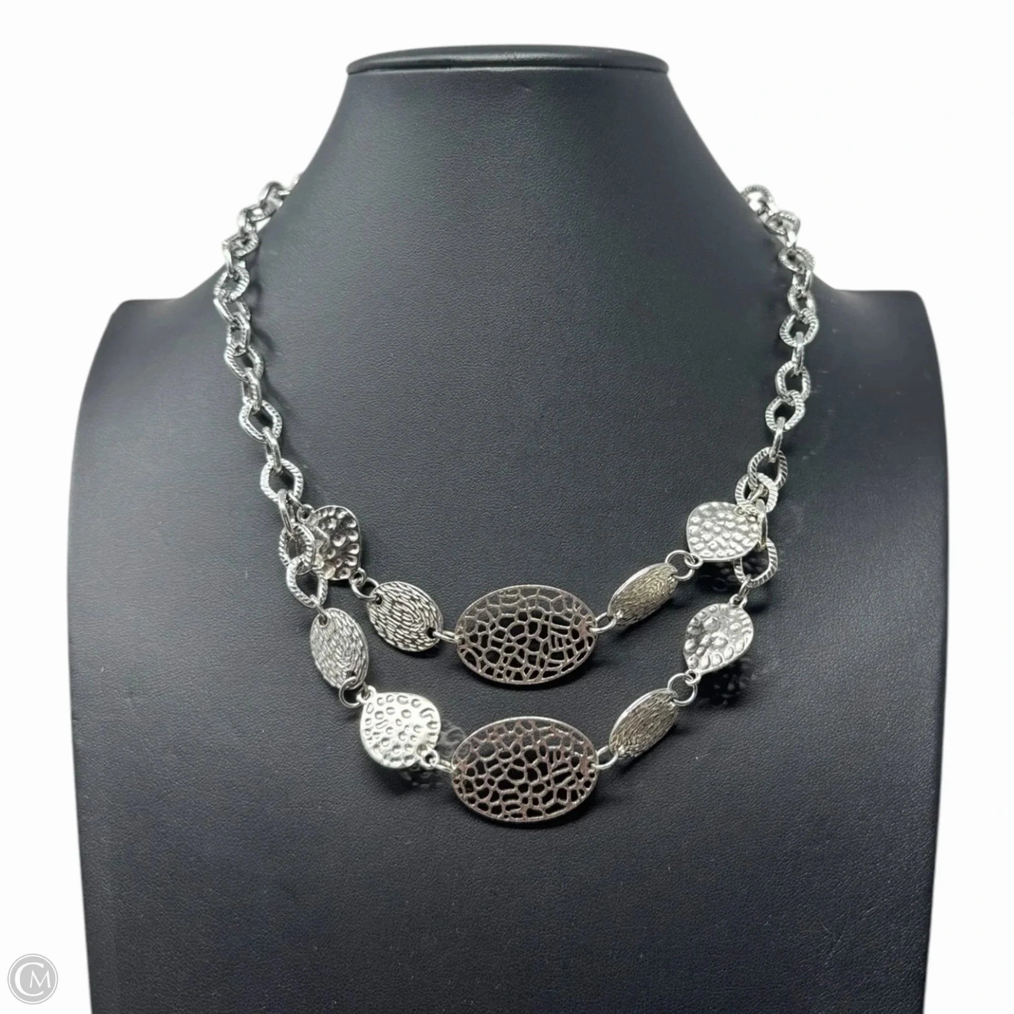 Silver Statement Necklace Unbranded