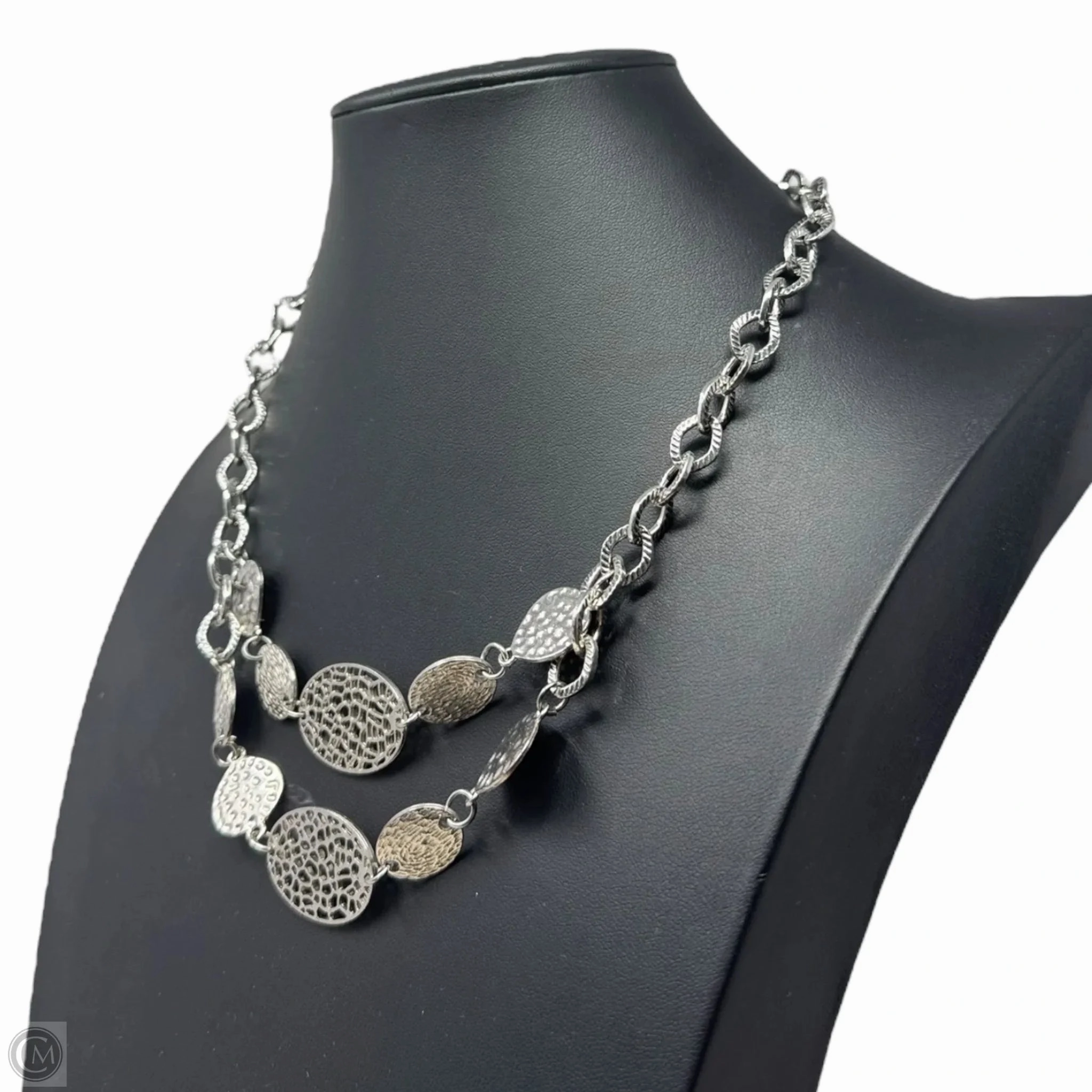 Silver Statement Necklace Unbranded