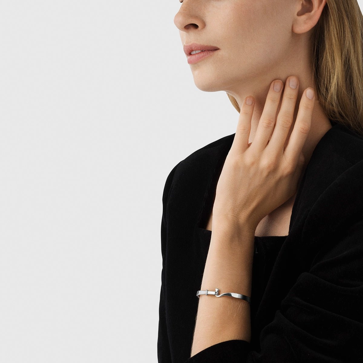 Silver Torun Bangle