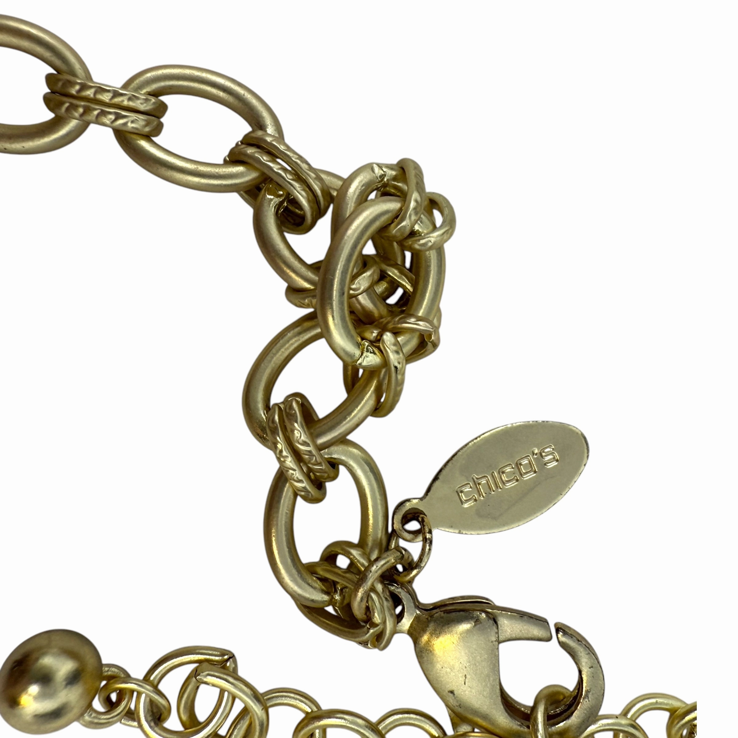 Skylar Seed Bead Bib Necklace By Chicos