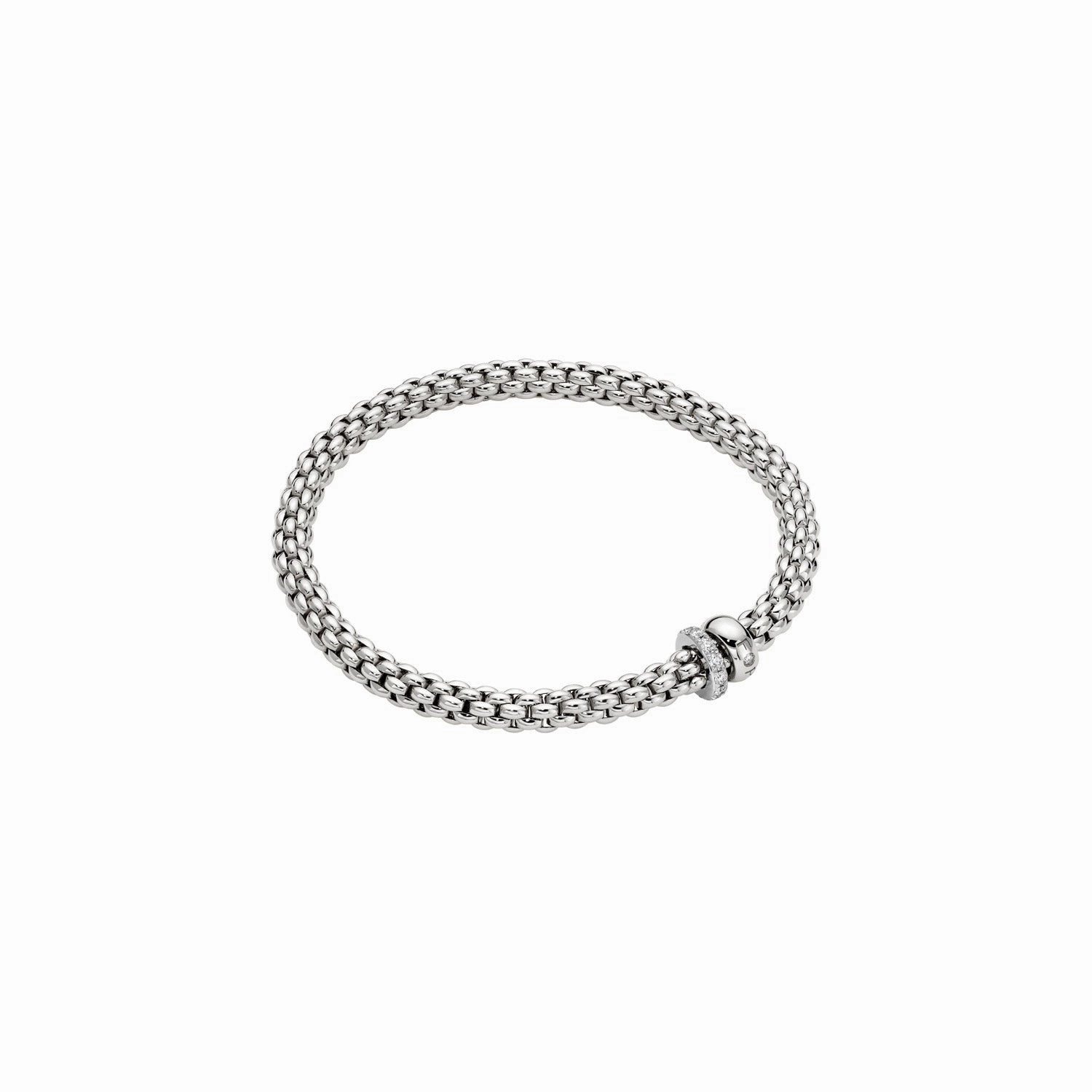 Solo Bracelet - 18ct White gold