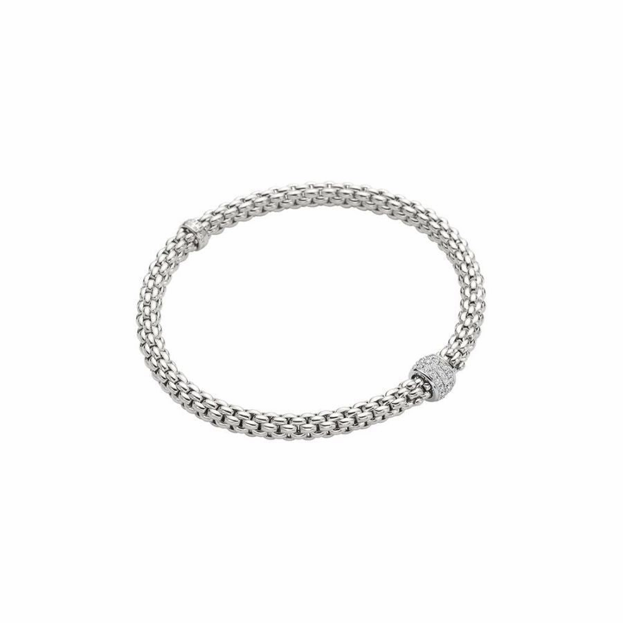 Solo Bracelet - 18ct White gold