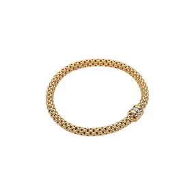 Solo Bracelet - 18ct Yellow gold