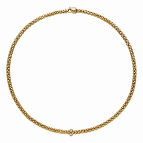 Solo Necklace - 18ct Yellow gold