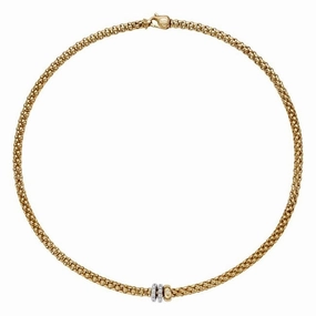 Solo Necklace - 18ct Yellow gold