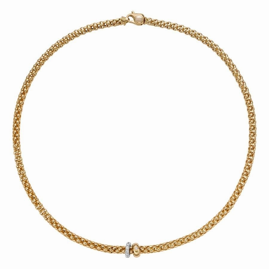 Solo Necklace - 18ct Yellow gold