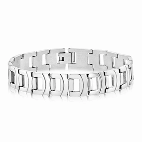 Stainless Steel Fancy 20.3cm Bracelet