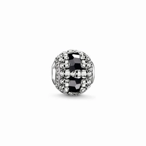 Thomas Sabo Bead black skulls