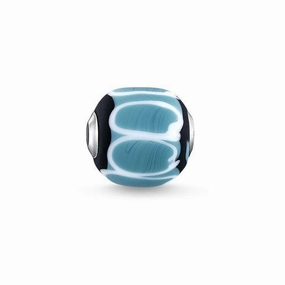 Thomas Sabo BEAD GLASS BEAD TURQUOISE, BLACK, WHITE