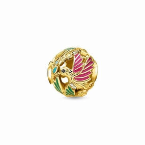 Thomas Sabo bead hummingbird gold