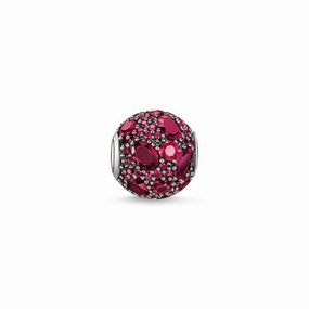 Thomas Sabo Bead red fire