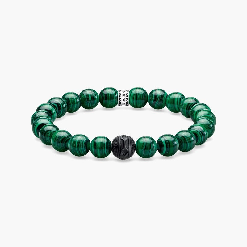 Thomas Sabo Bracelet - Black Cat - Green