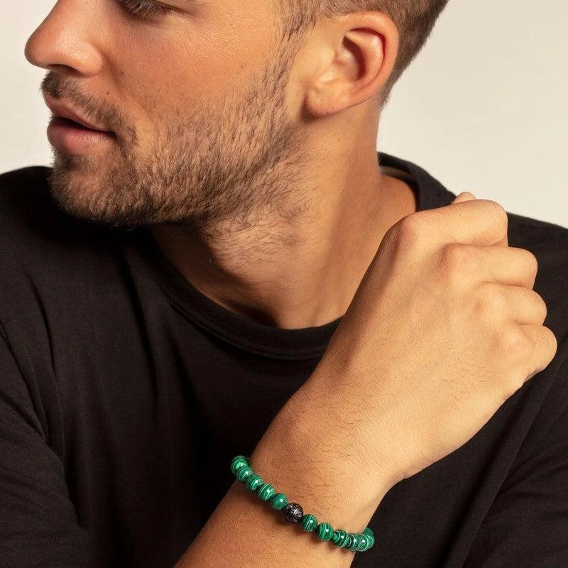 Thomas Sabo Bracelet - Black Cat - Green