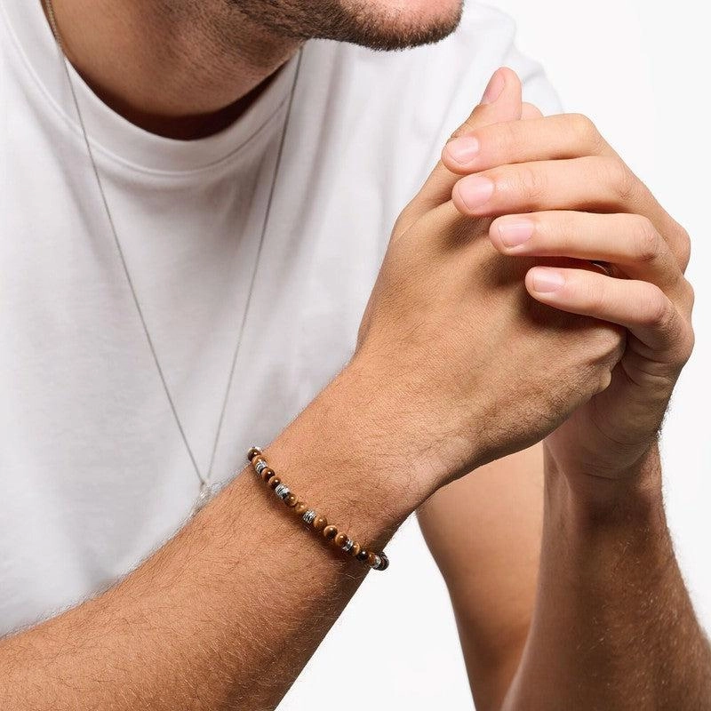 Thomas Sabo Bracelet - Lucky Charm - Tigers Eye