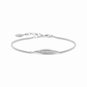 Thomas Sabo bracelet leaf silver