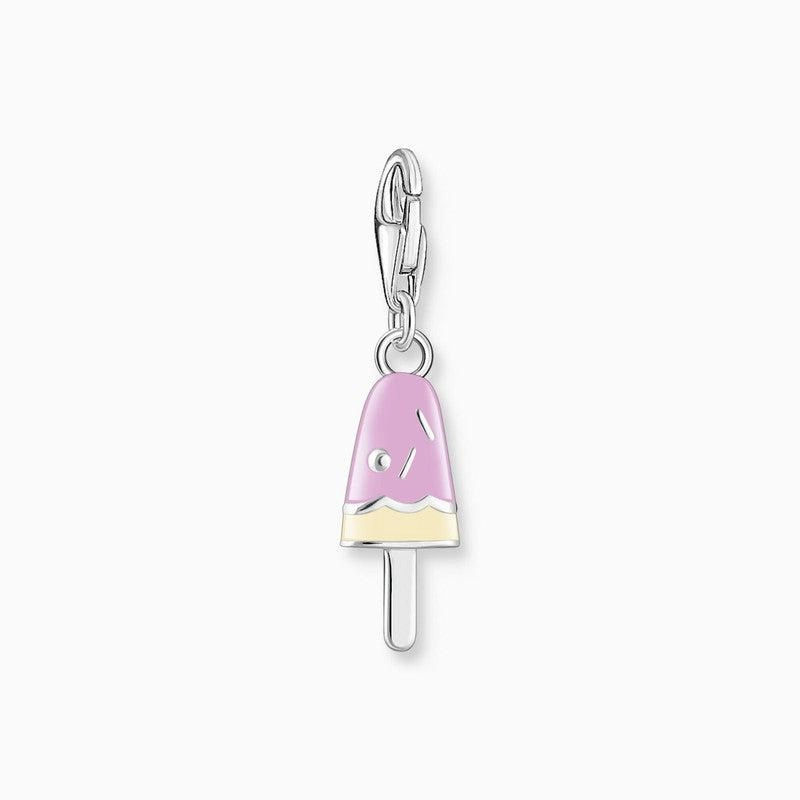 Thomas Sabo Charm Pendant - Colorful Popsicle with White Stones