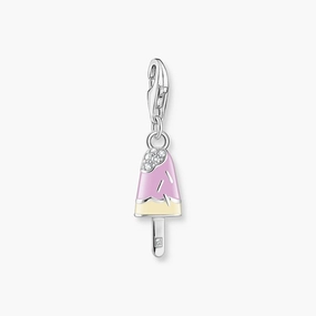 Thomas Sabo Charm Pendant - Colorful Popsicle with White Stones