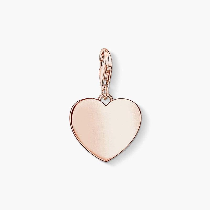 Thomas Sabo Charm Pendant - Heart - Rose Gold