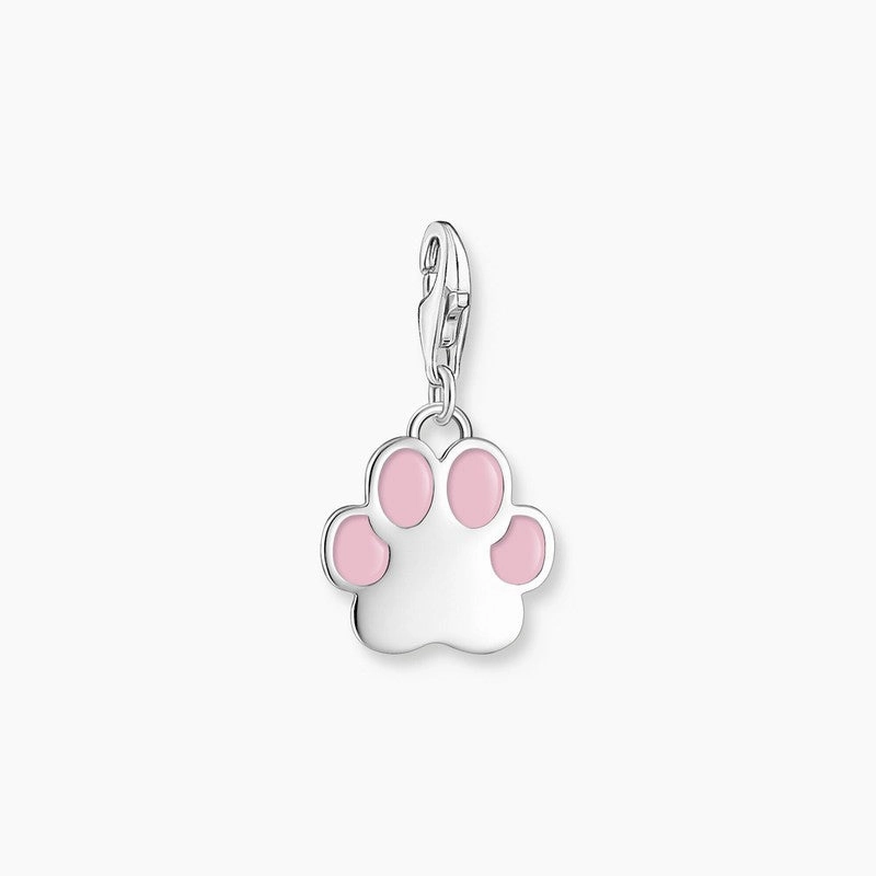 Thomas Sabo Charm Pendant - Pink Paw
