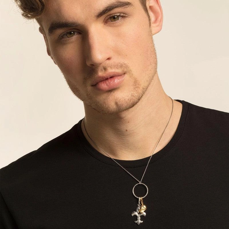 Thomas Sabo Charm Pendant - Skull - Gold